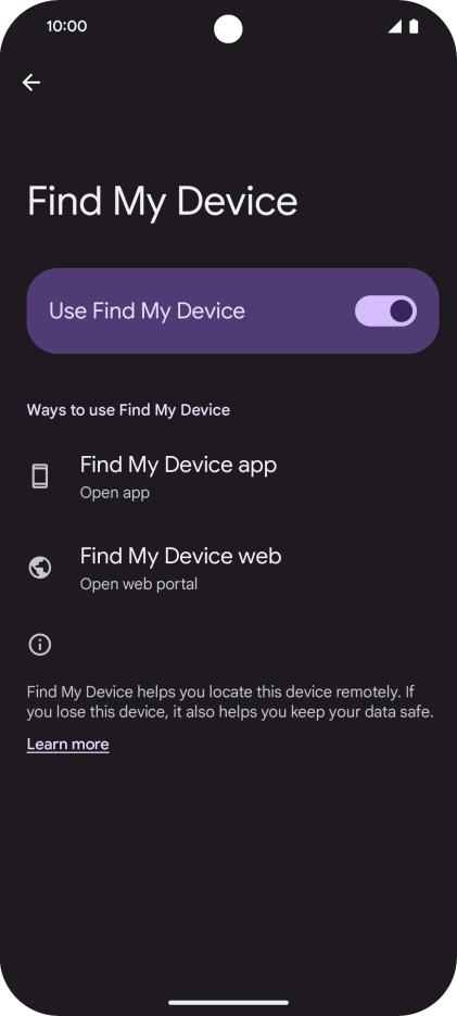 Slide your finger upwards starting from the bottom of the screen to return to the home screen.