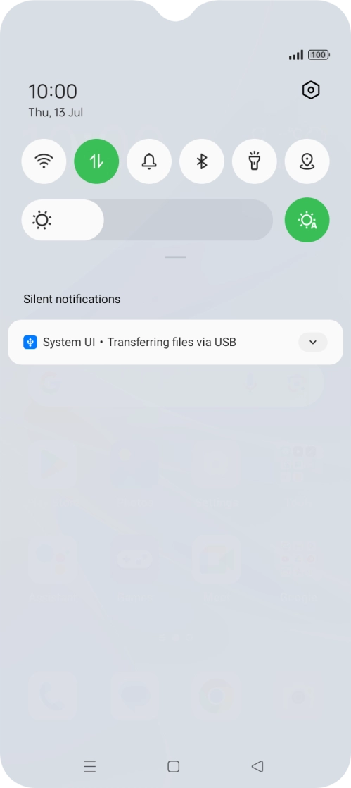 Press System UI.