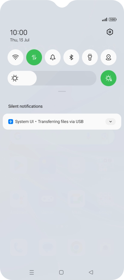Press System UI.