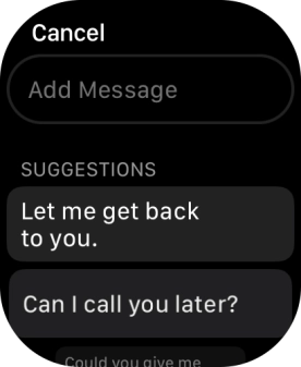 Press Add Message.