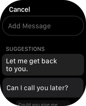 Press Add Message.