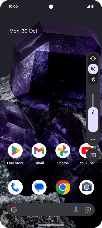 Press the sound icon to turn off the function.