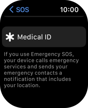 Press Medical ID.