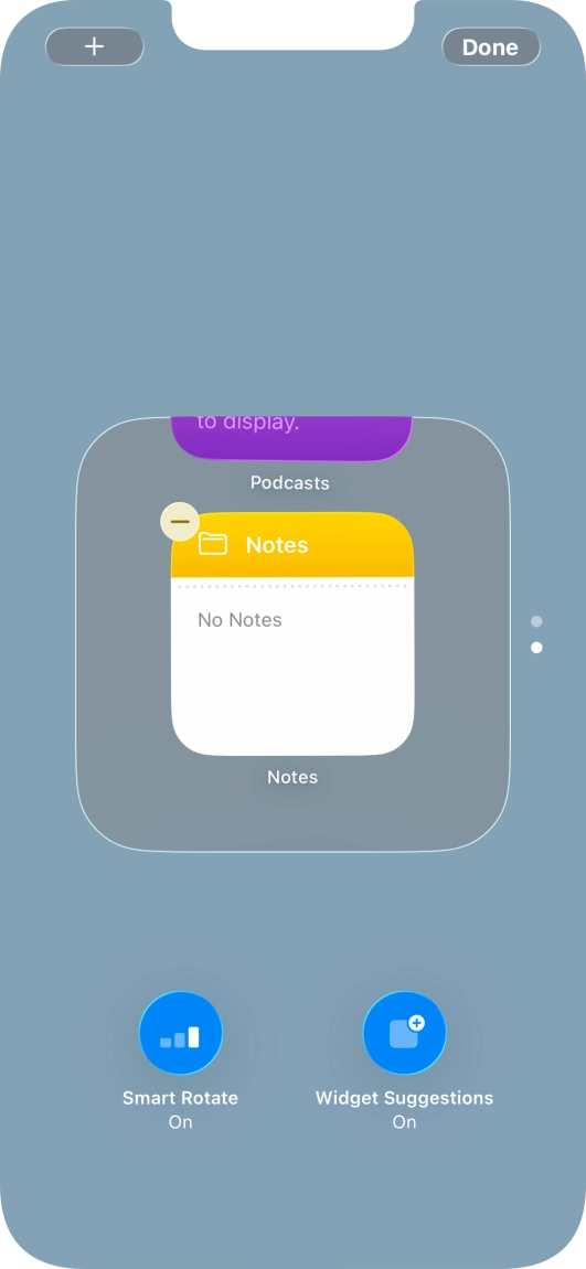 Press Smart Rotate to turn the function on or off.