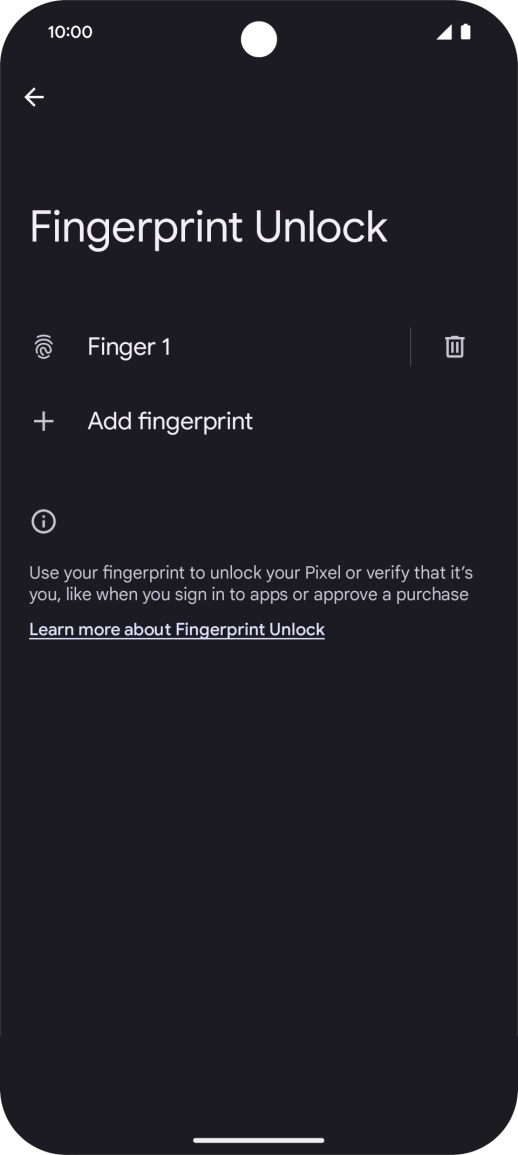 Press arrow left.