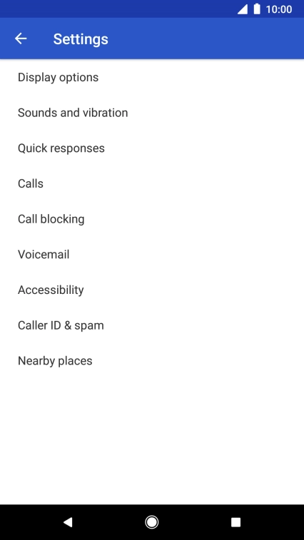 Press Calls.