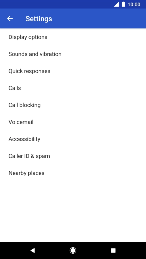 Press Calls.