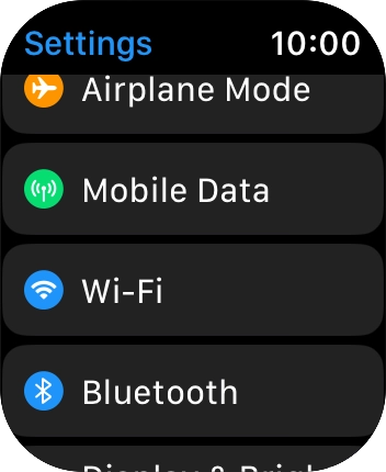 Press Bluetooth.