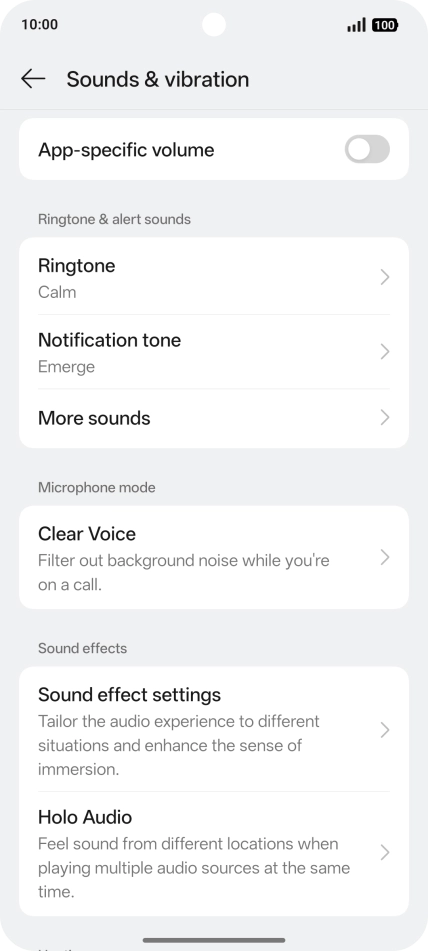 Press Ringtone.