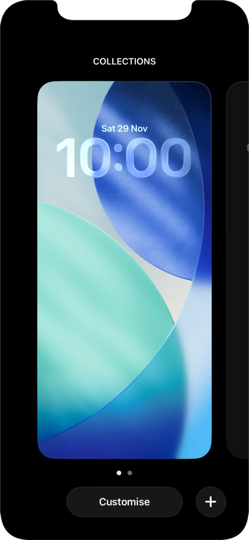 Press the add icon.