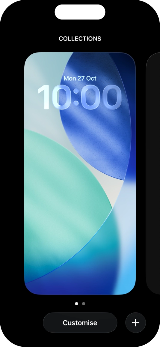 Press the add icon.