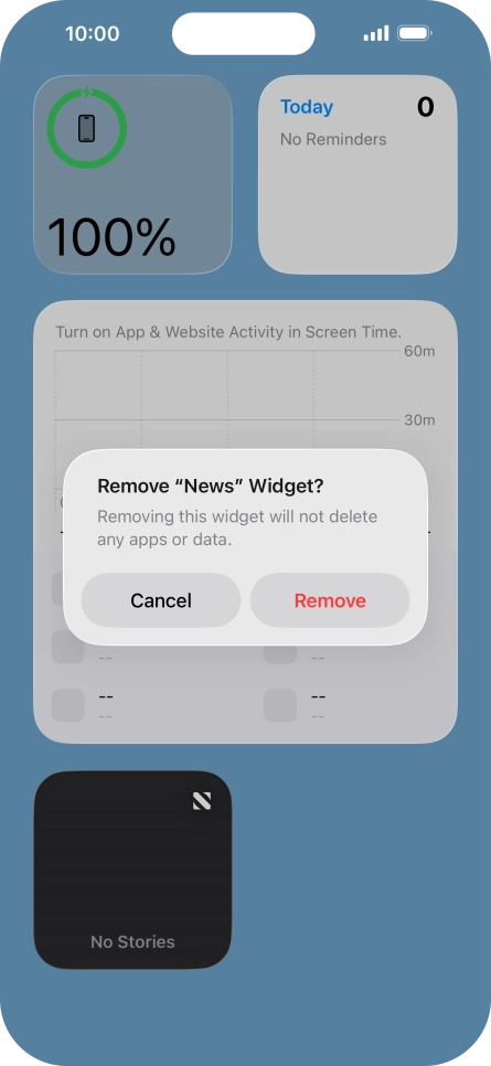 Press Remove.