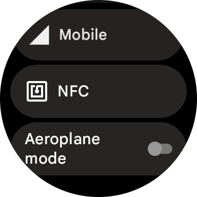 Press Mobile.