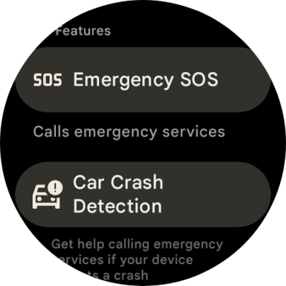 Press Emergency SOS.
