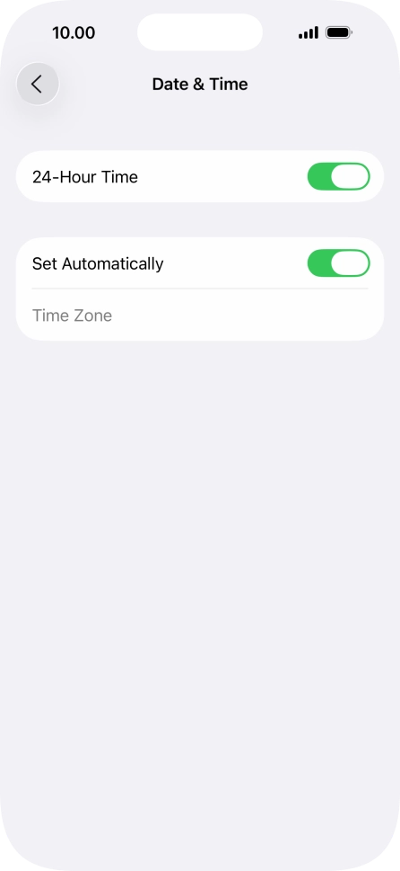 Slide your finger upwards starting from the bottom of the screen to return to the home screen.