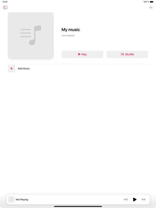 Press Add Music.