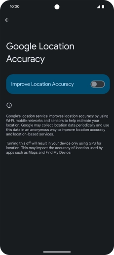 If you press the indicator next to 