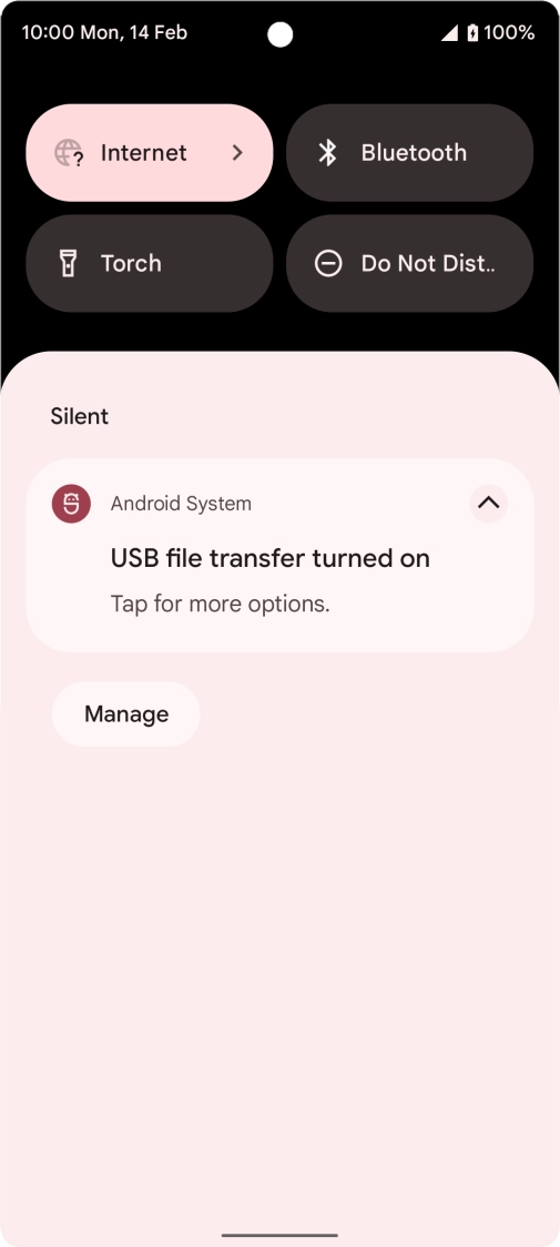 Press Tap for more options..