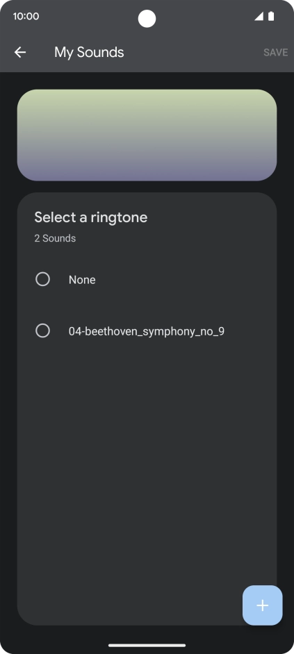 Press the required ring tones to hear them.