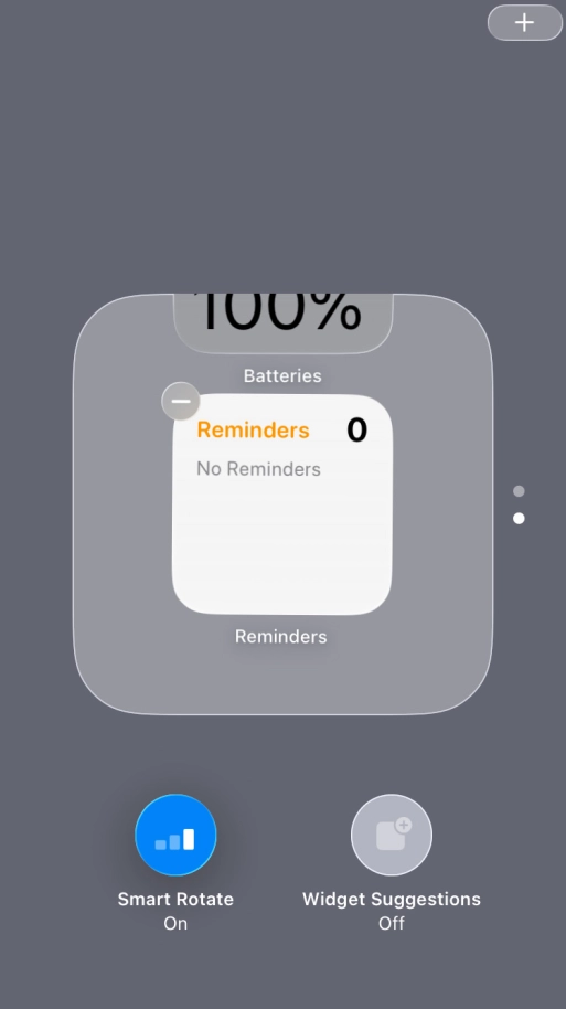 Press Smart Rotate to turn the function on or off.
