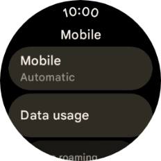 Press Mobile.