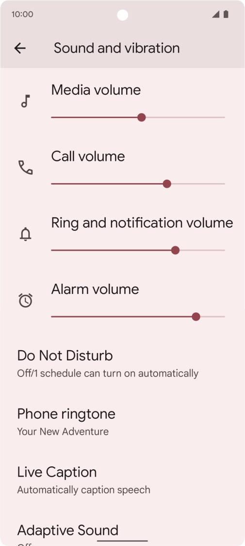 Press Phone ringtone.