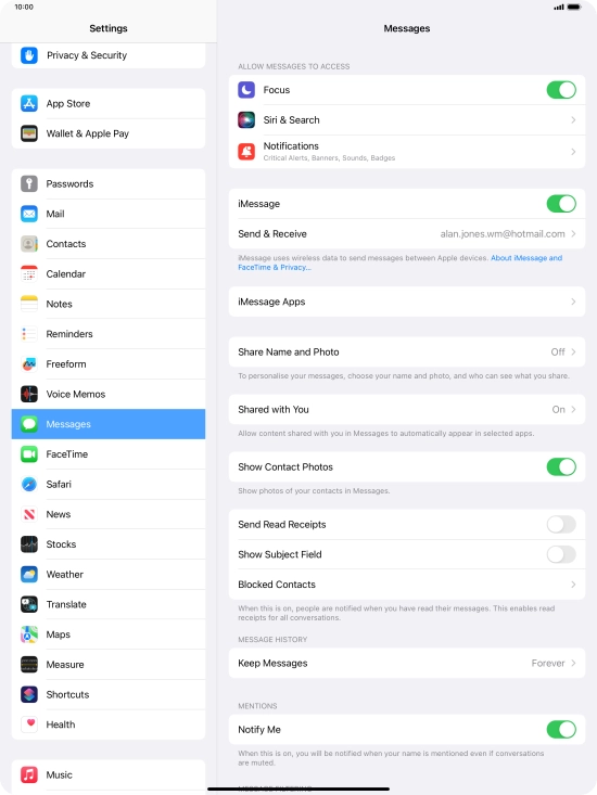 Slide your finger upwards starting from the bottom of the screen to return to the home screen.