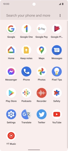 Press Play Store.
