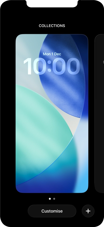 Press the add icon.