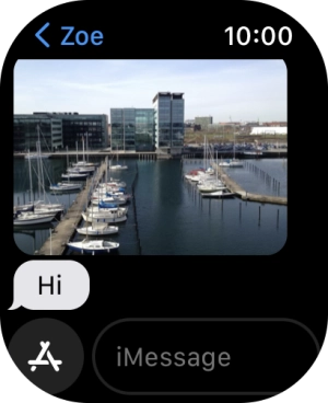 Press iMessage.