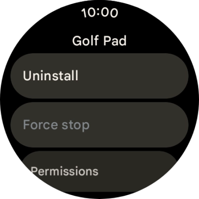 Press Uninstall.