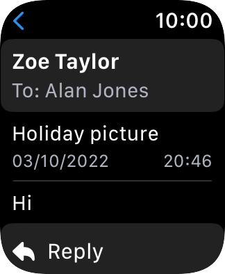 Press Reply.