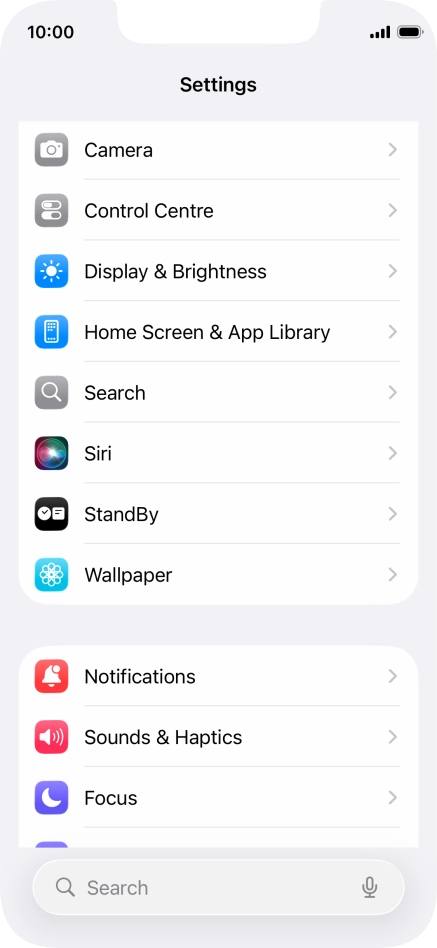 Press Home Screen & App Library.