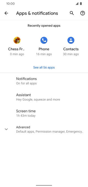 Press See all apps.