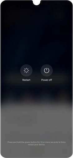 Press Power off.