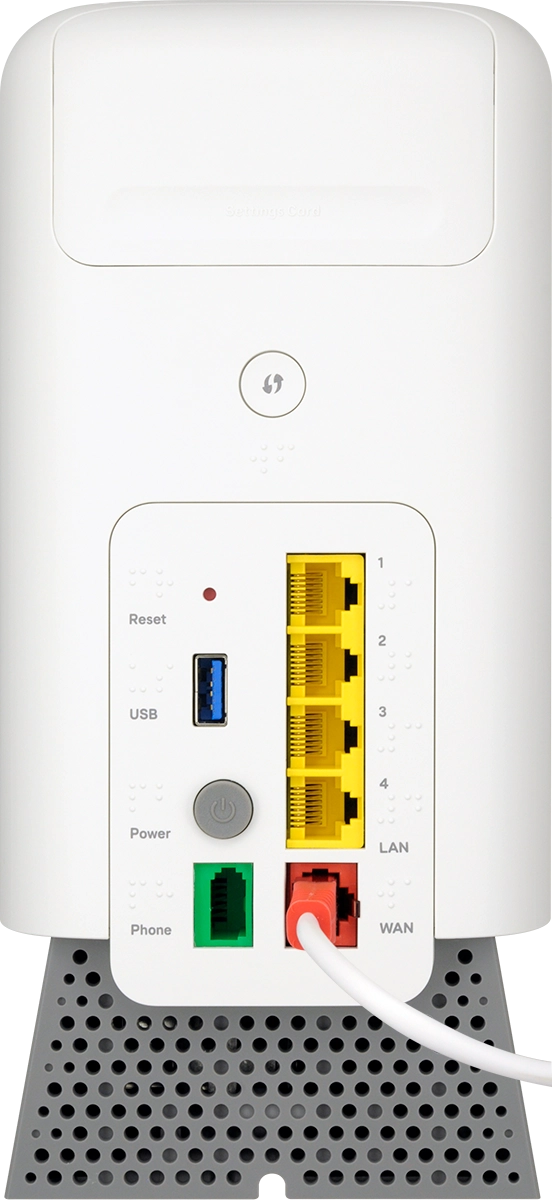 Press On/Off to turn your router on or off.