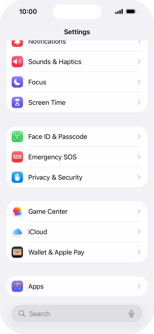 Press Apps.