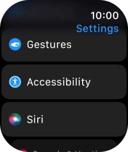 Press Siri.