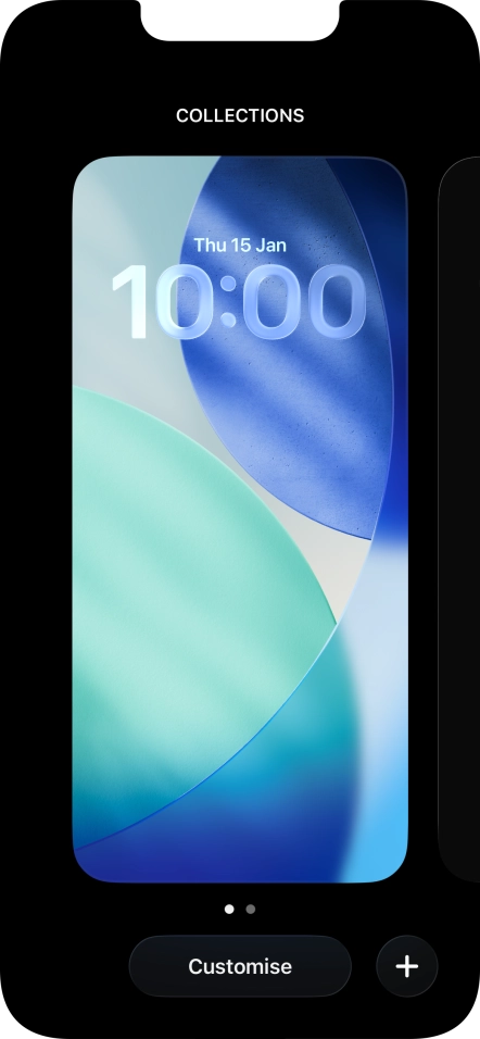 Press the add icon.