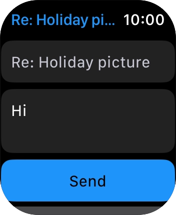 Press Send.
