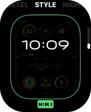 Press the Digital Crown twice to return to the home screen.