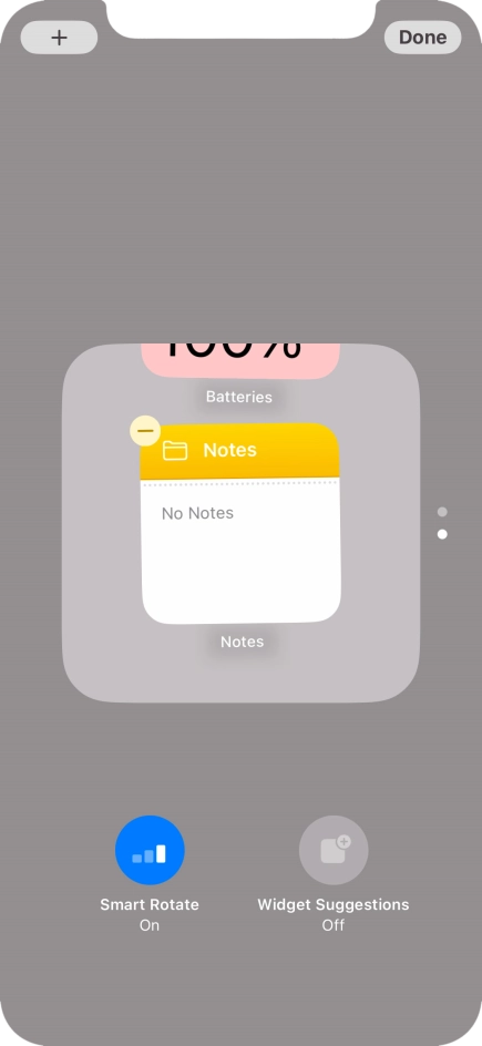 Press Smart Rotate to turn the function on or off.