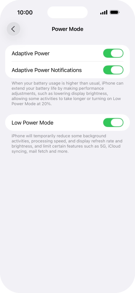 Slide your finger upwards starting from the bottom of the screen to return to the home screen.