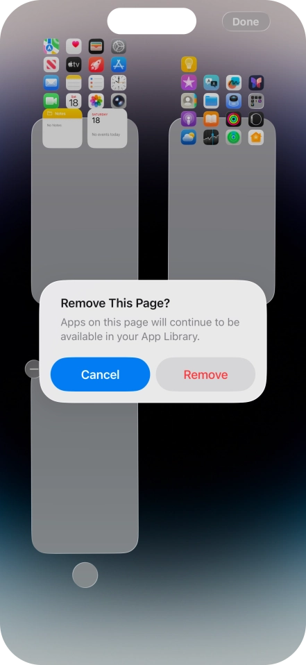 Press Remove.