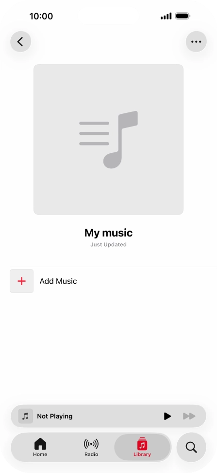 Press Add Music.