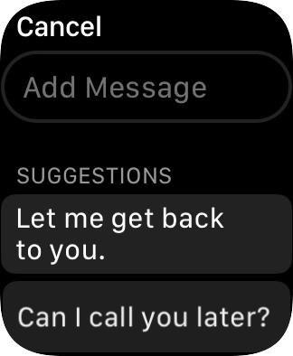 Press Add Message.