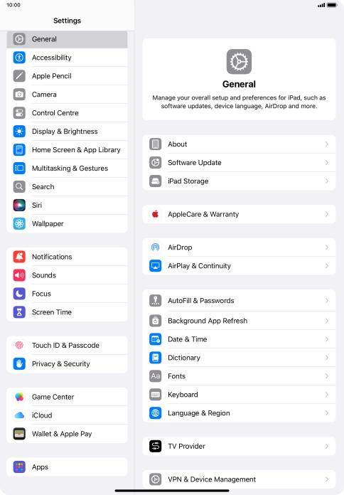 Press Apps.