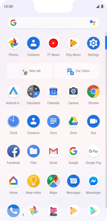 Press Gmail.