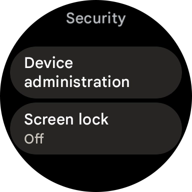 Press Screen lock.