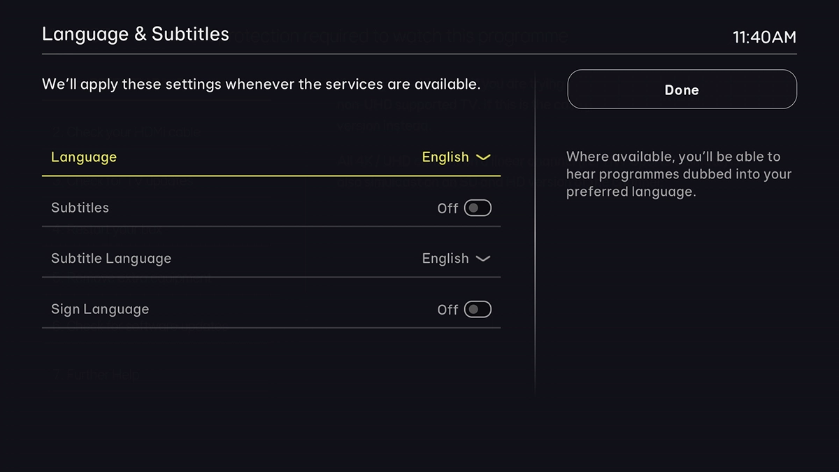 Highlight Language.